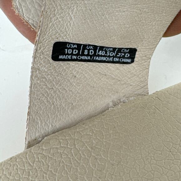 Spenco Crista Slide Sandals Orthotic Buckle Strap‎ Leather Tan Womens Size 10 D - Picture 7 of 7